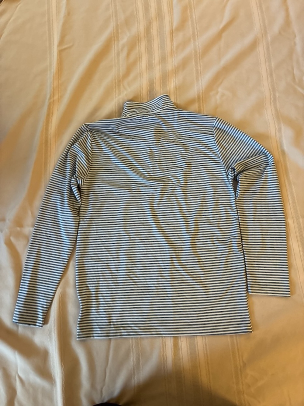 Class Club Boy’s Blue and White Striped Zip-Up Sweater - Picture 4 of 6
